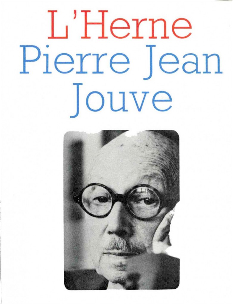 Dominique de Roux et Robert Kopp (dir.), Pierre-Jean Jouve, L’Herne, 1972, 21x27cm (maquette des couvertures, Pierre Bernard).