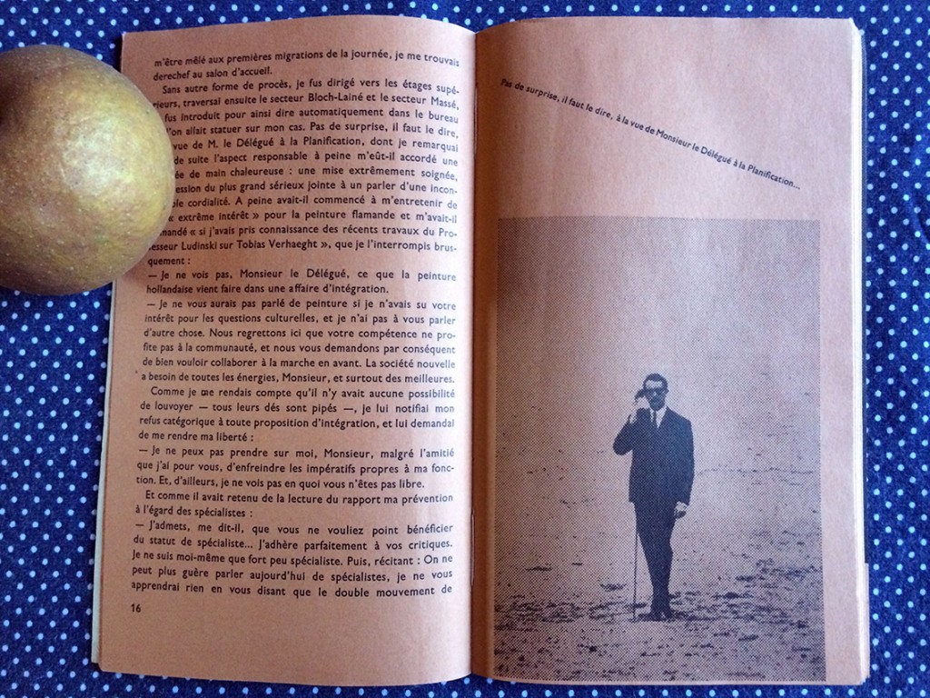 Jean-Pierre George, L’Illusion tragique illustrée, Paris, coll. «Gadget», Julliard, 1965 (mise en page Atelier Pierre Faucheux)