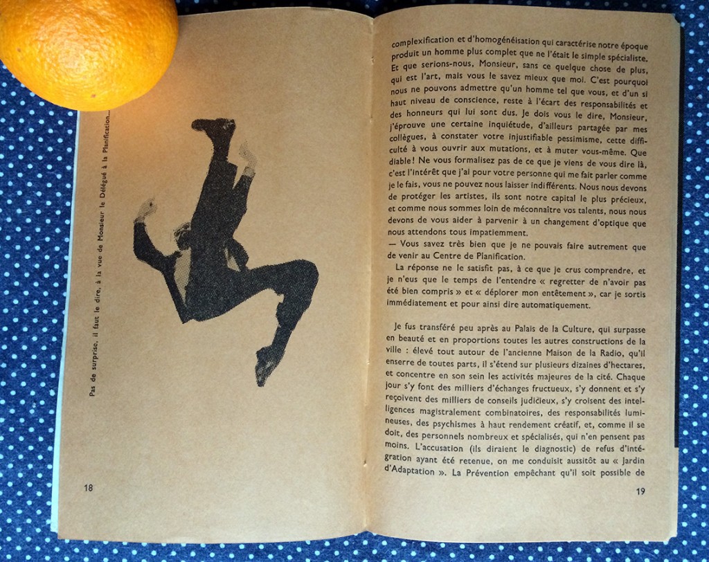 Jean-Pierre George, L’Illusion tragique illustrée, Paris, coll. «Gadget», Julliard, 1965 (mise en page Atelier Pierre Faucheux).