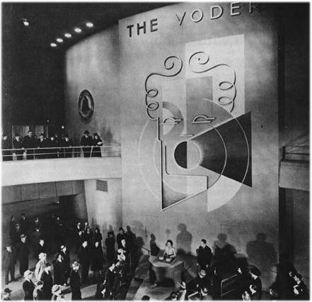 Stand du Vocoder à la New York World's Fair de 1940.