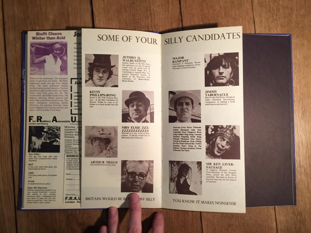 Monty Python's Big Red Book, Methuen young books, 1971