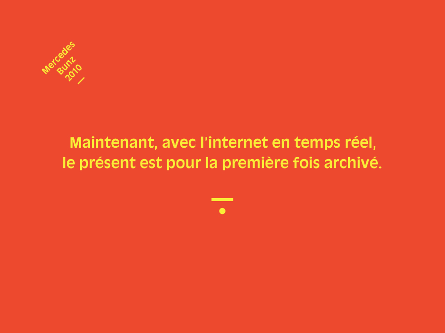 Mercedes Bunz, « With its real-time search, Google is creating an archive of the présent », The Guardian, 8 December 2009