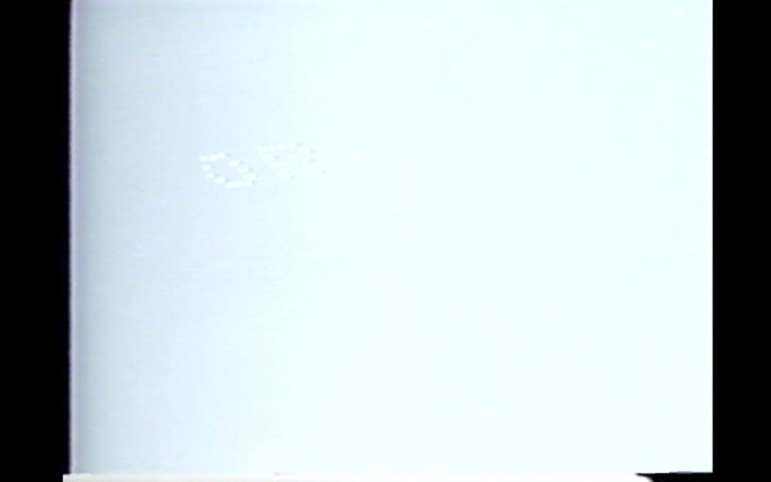 David Antin, Sky Poems, 1987, vidéo, Still 