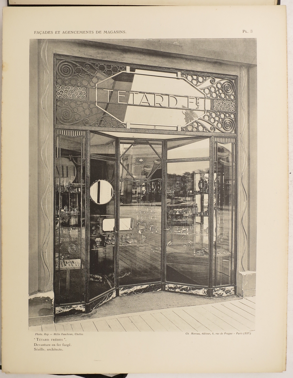 René Herbst, Devantures, vitrines, installations de magasins à l'Exposition internationale des Arts Décoratifs Paris 1925