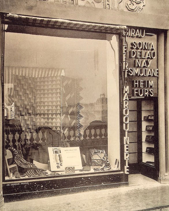 René Herbst, Devantures, vitrines, installations de magasins à l'Exposition internationale des Arts Décoratifs Paris 1925