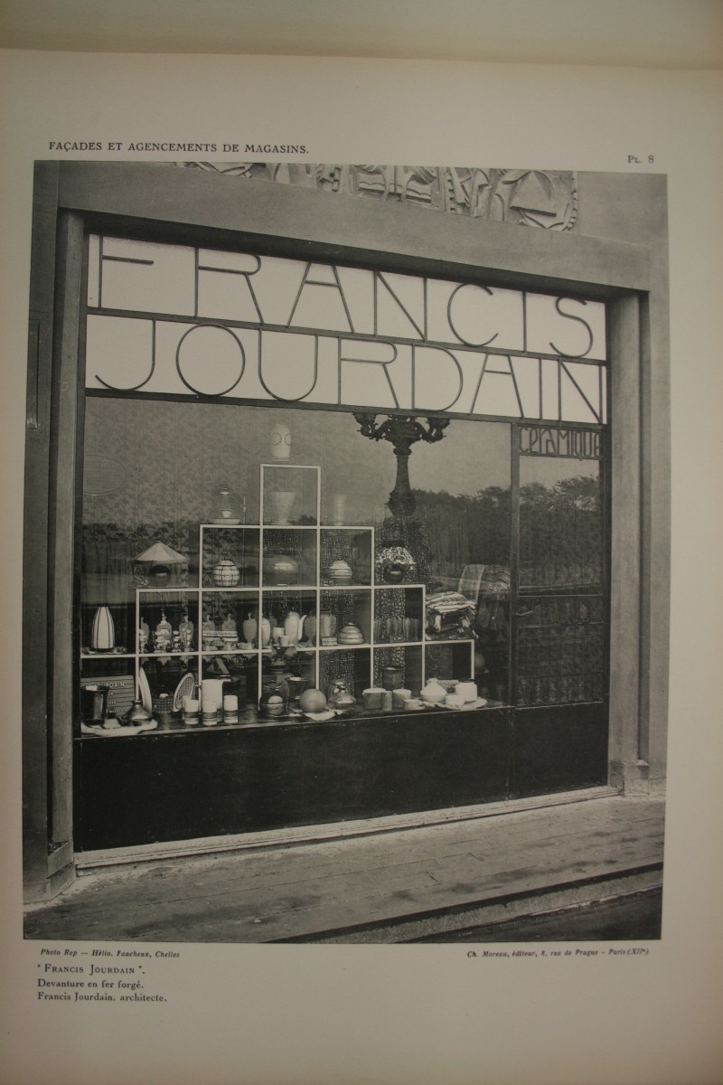 René Herbst, Devantures, vitrines, installations de magasins à l'Exposition internationale des Arts Décoratifs Paris 1925
